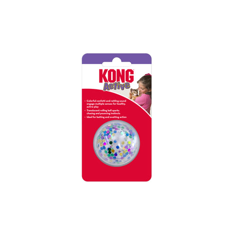 Cat Active Confetti Ball