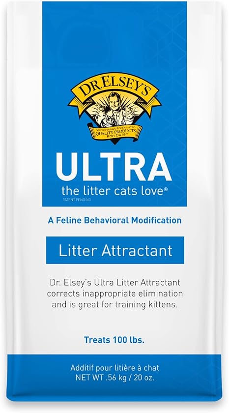 Dr. Elsey's Litter Box Attractant - Ultra Litter Attractant - 20 oz Pouch - Feline Behavior Modification & Training Tool